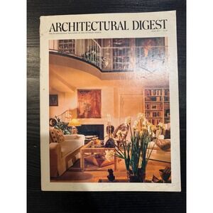Architectural Digest June 1979 Magazine Vintage Interior Design Antiques